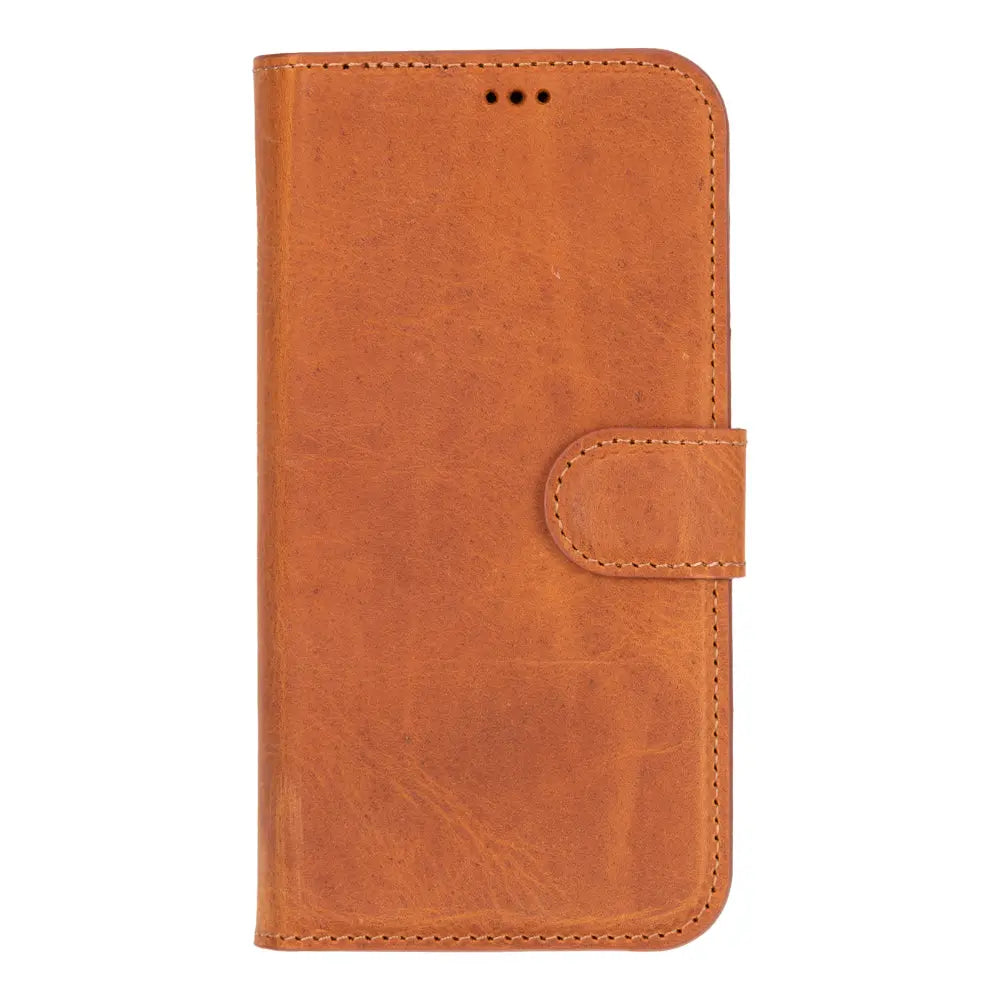 iPhone 16 Pro Max Leather Wallet Case Detachable RFID MagSafe – Magic Series