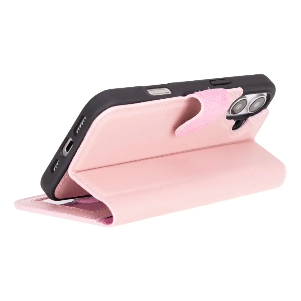 iPhone 16 Leather Wallet Case Detachable RFID MagSafe – Magic Series