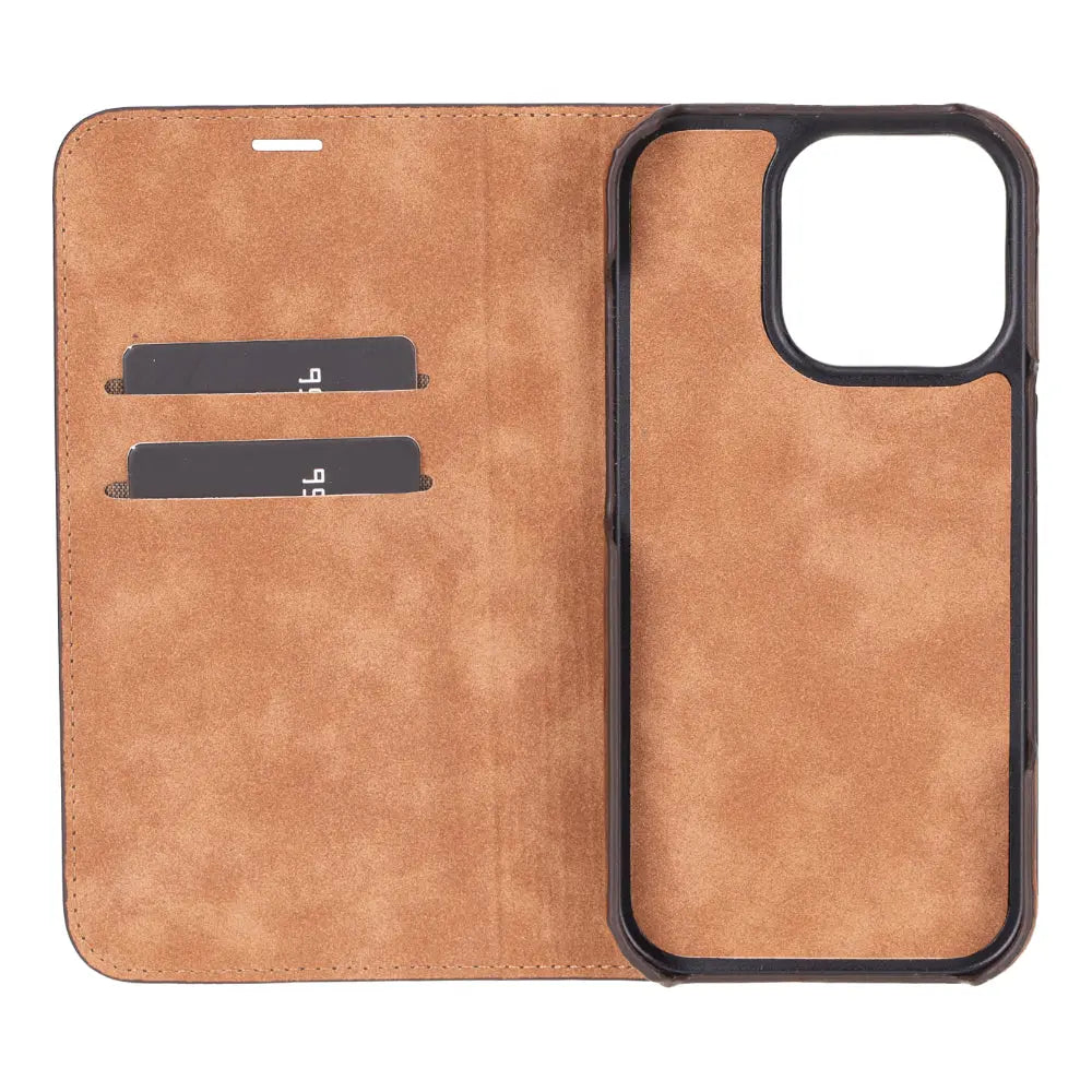 iPhone 16 Pro Genuine Leather Folio Case – Sonat Series