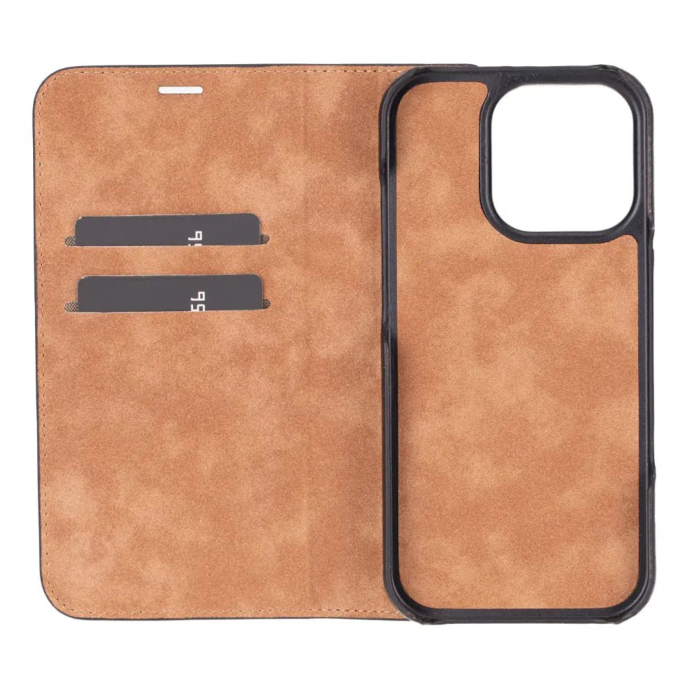 iPhone 16 Pro Genuine Leather Folio Case – Sonat Series