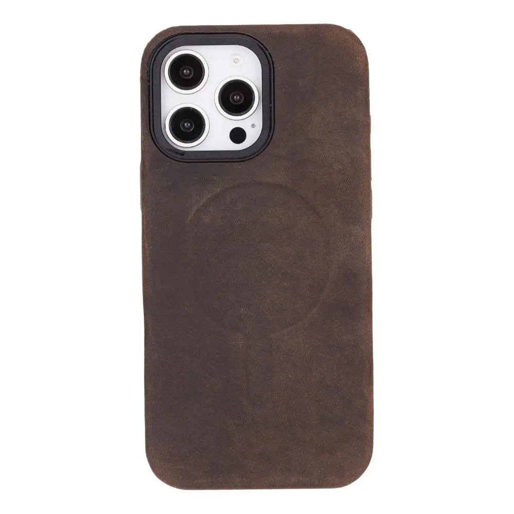 iPhone 16 Pro Genuine Leather Slim Case MagSafe – Vento Series