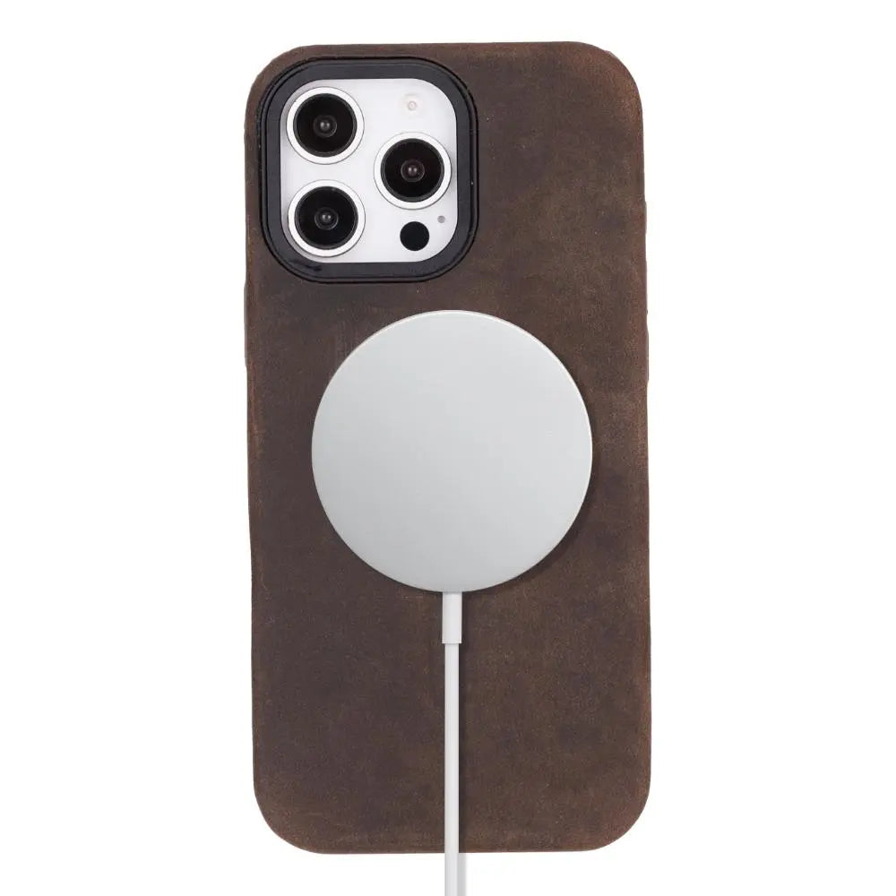 iPhone 16 Pro Max Genuine Leather Slim Case MagSafe – Vento Series