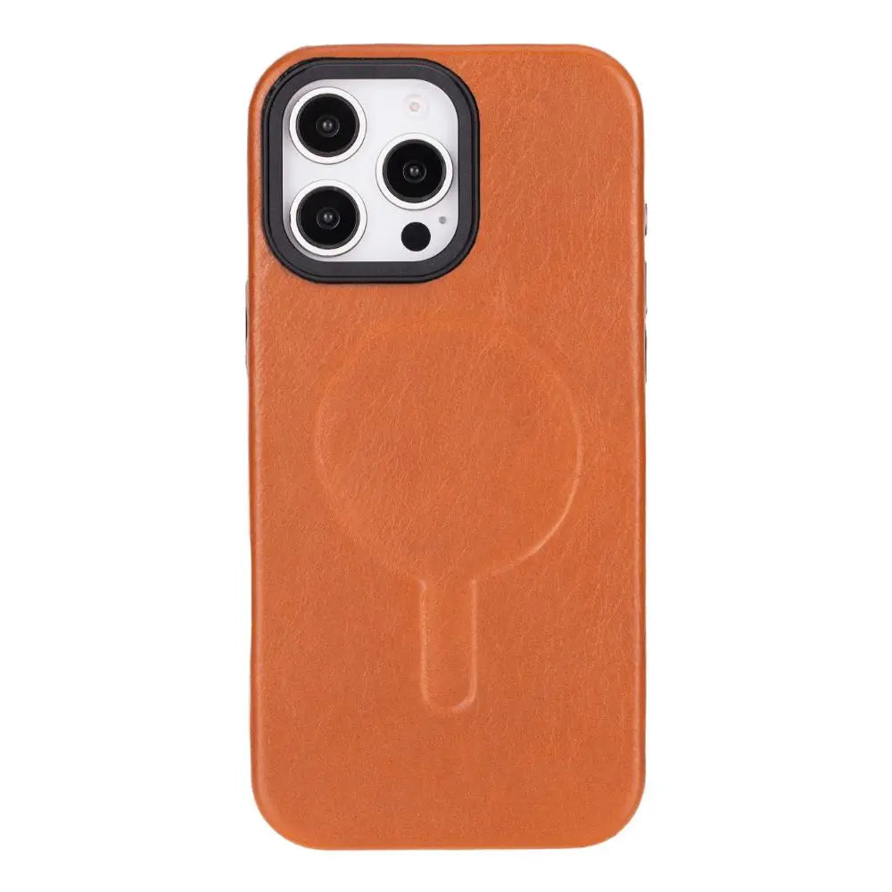 iPhone 16 Pro Genuine Leather Slim Case MagSafe – Vento Series
