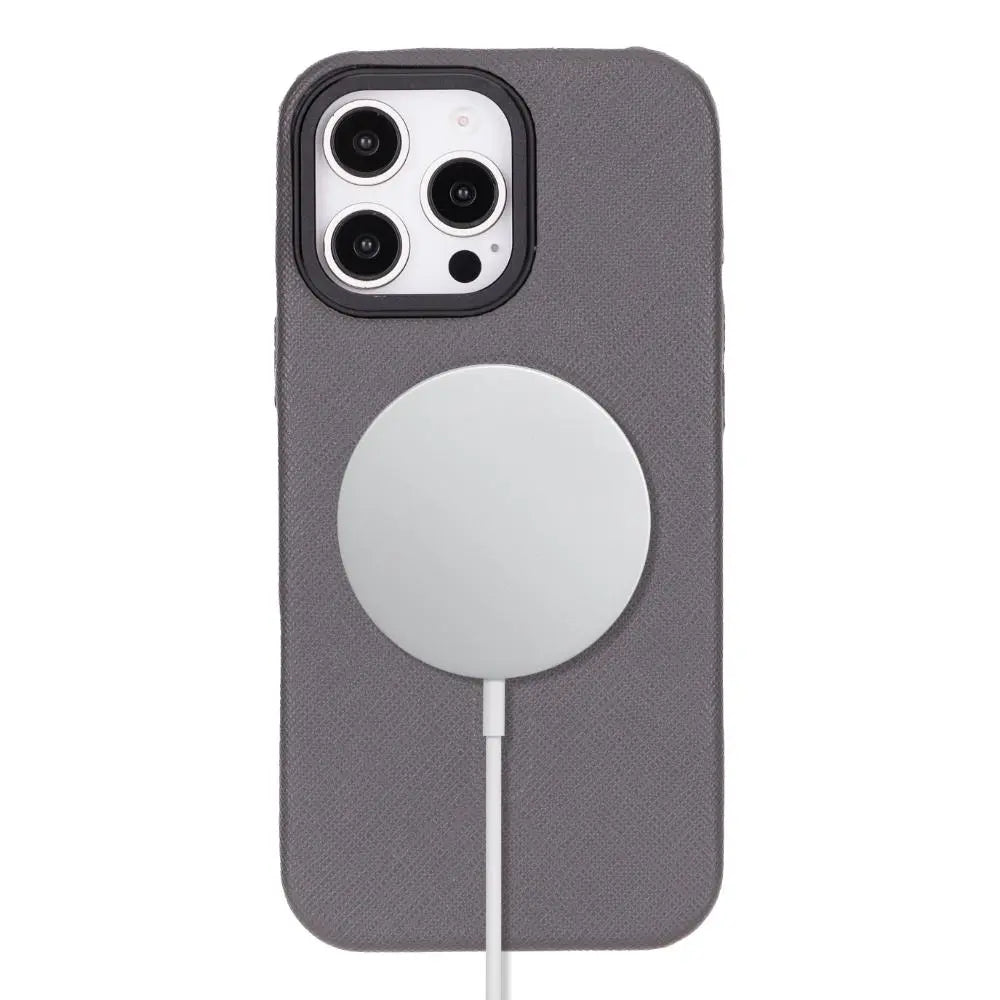 iPhone 16 Pro Max Genuine Leather Slim Case MagSafe – Vento Series
