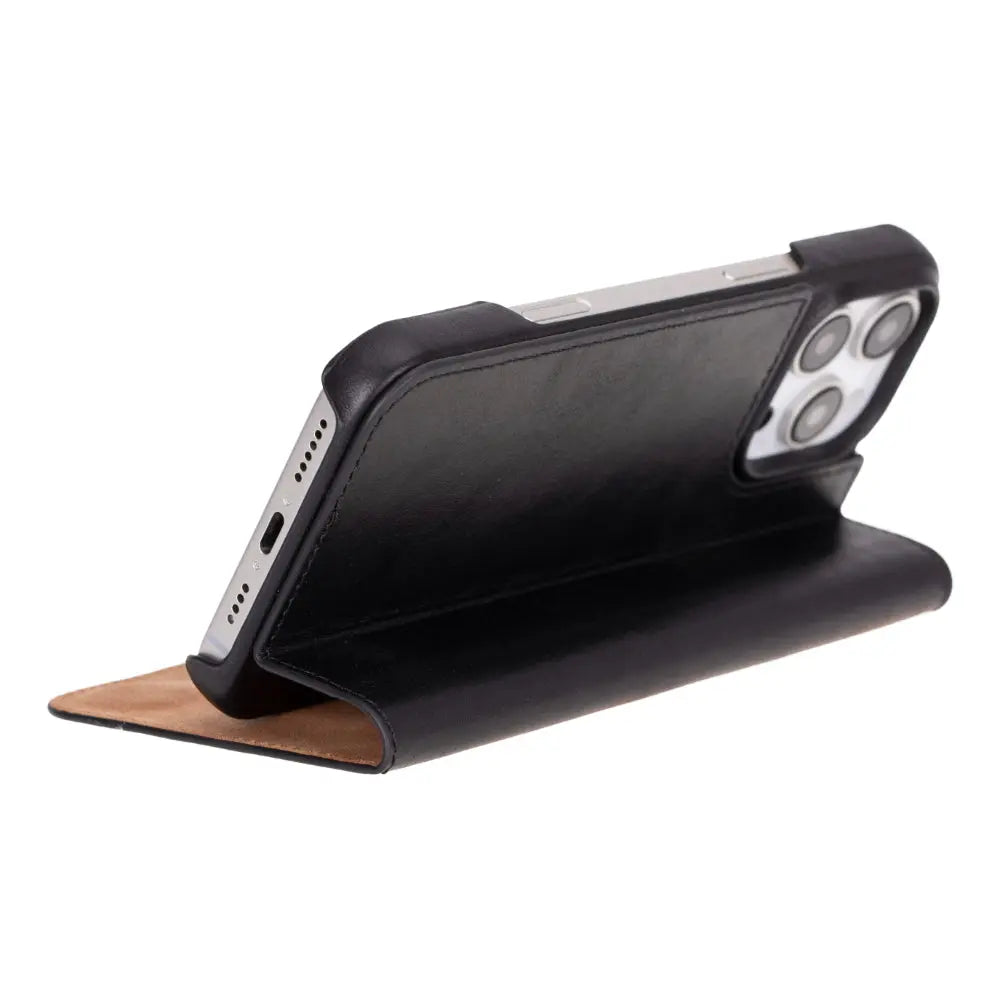 iPhone 16 Pro Genuine Leather Folio Case – Sonat Series