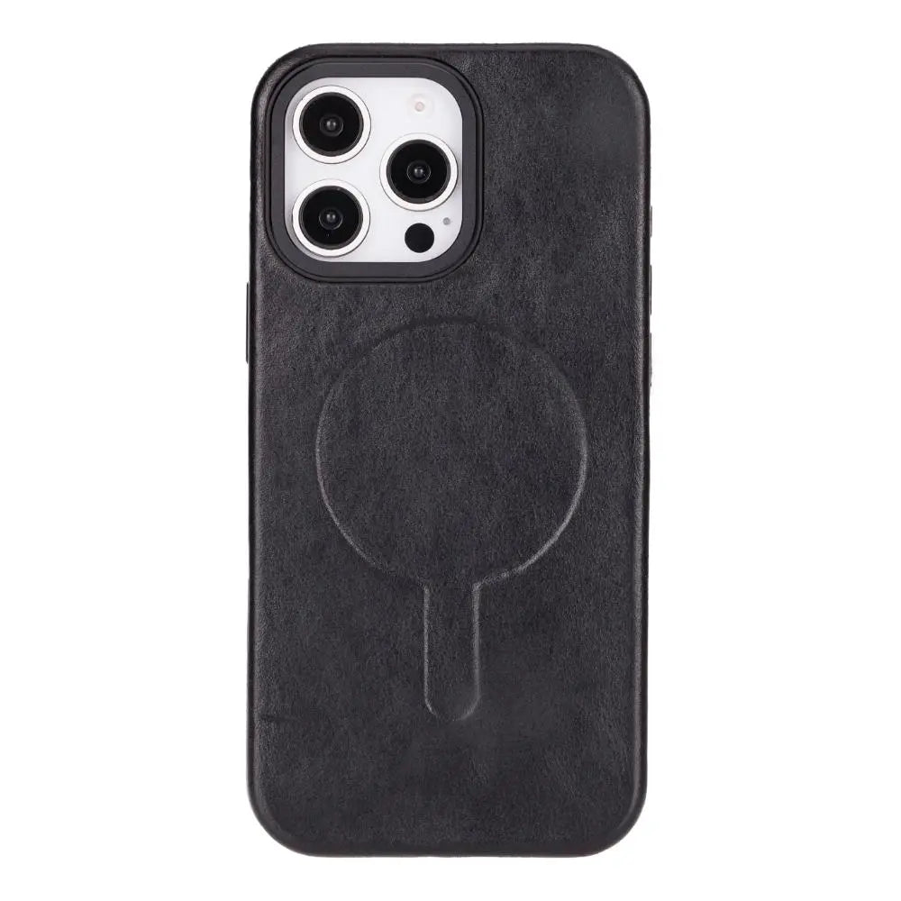 iPhone 16 Pro Genuine Leather Slim Case MagSafe – Vento Series