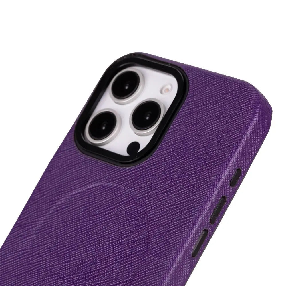 iPhone 16 Pro Max Genuine Leather Slim Case MagSafe – Vento Series