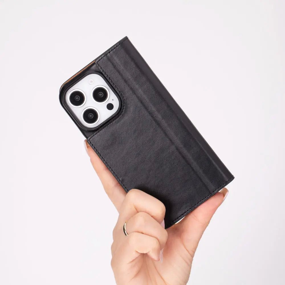 iPhone 16 Pro Genuine Leather Folio Case – Sonat Series