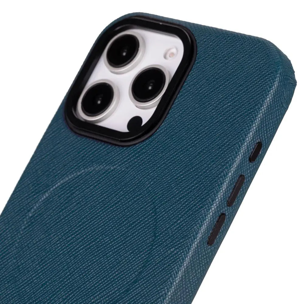 iPhone 16 Pro Max Genuine Leather Slim Case MagSafe – Vento Series