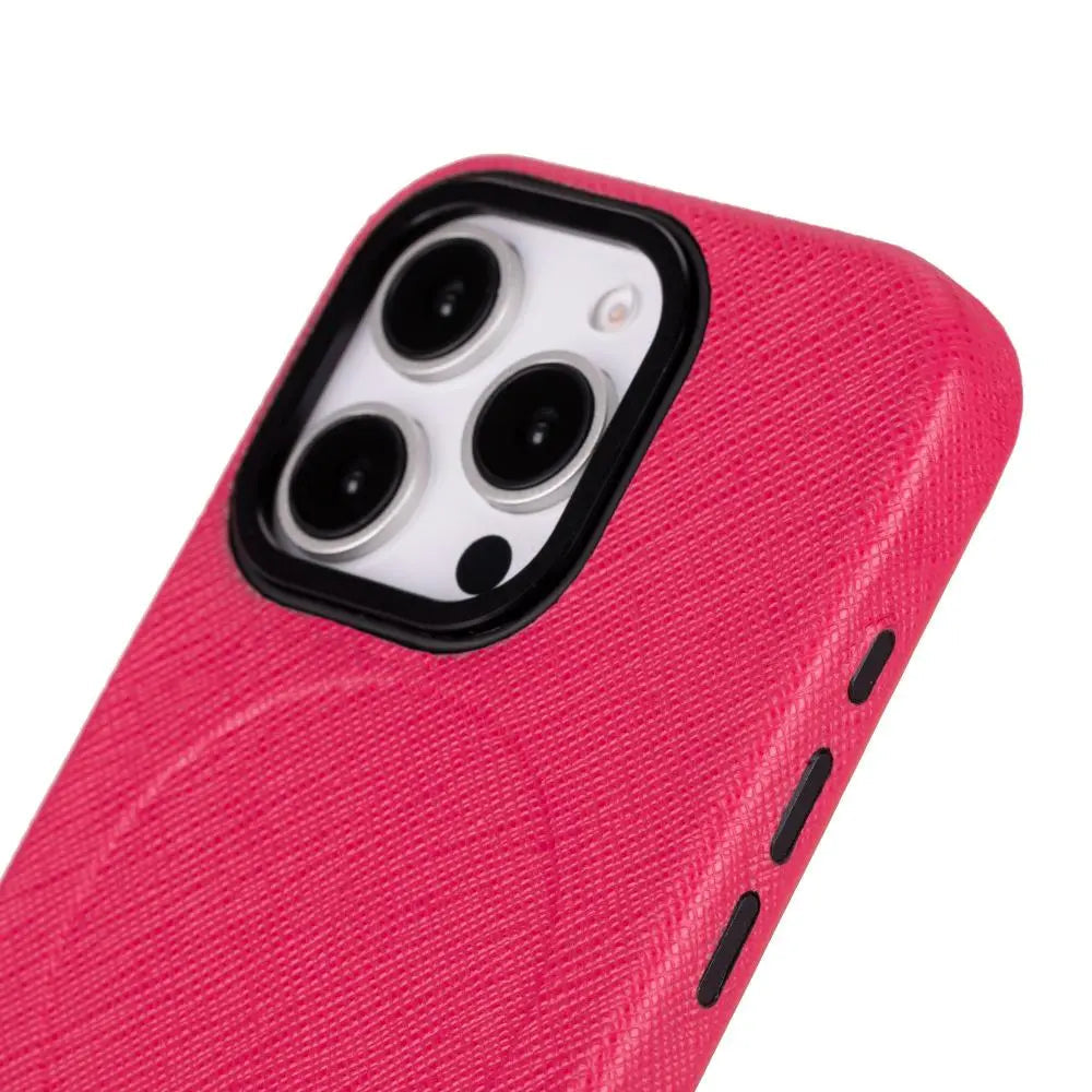iPhone 16 Pro Max Genuine Leather Slim Case MagSafe – Vento Series