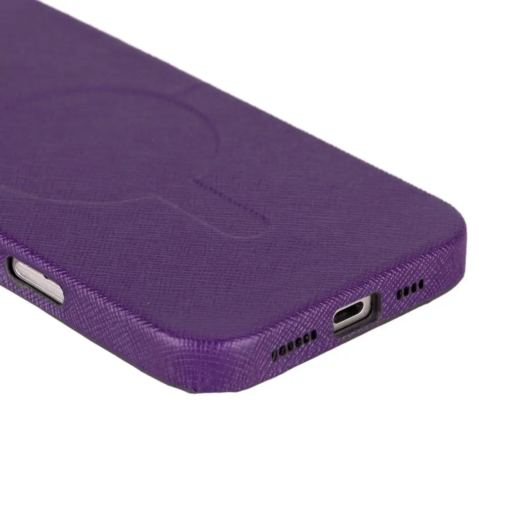 iPhone 16 Pro Max Genuine Leather Slim Case MagSafe – Vento Series