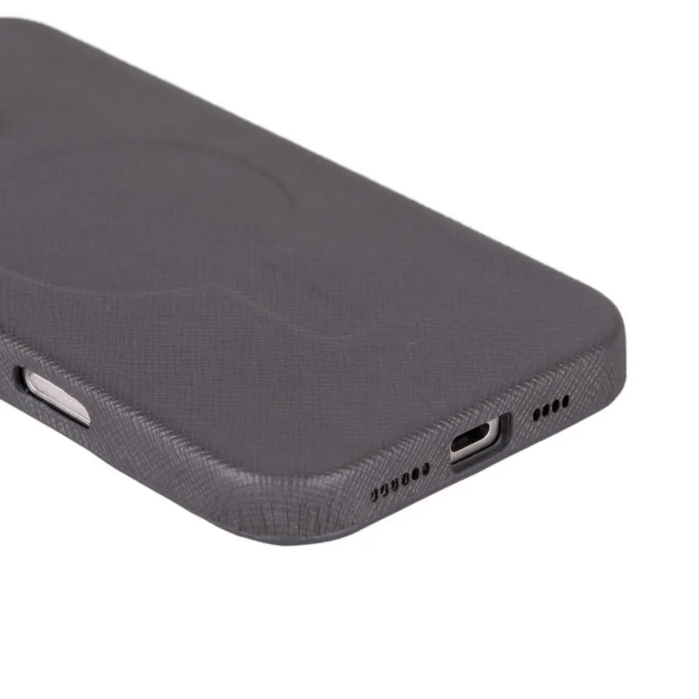 iPhone 16 Pro Max Genuine Leather Slim Case MagSafe – Vento Series