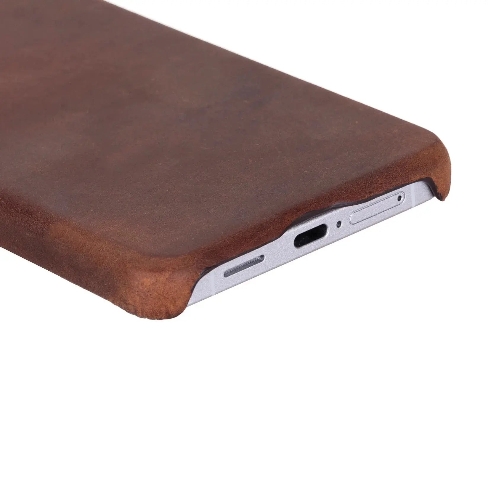 Samsung Galaxy S26 Full-Grain Leather Slim Case MagSafe – Ultimate Jacket
