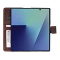 Samsung Galaxy Z Fold7 Genuine Leather Folio Wallet Case RFID – Wallet ID