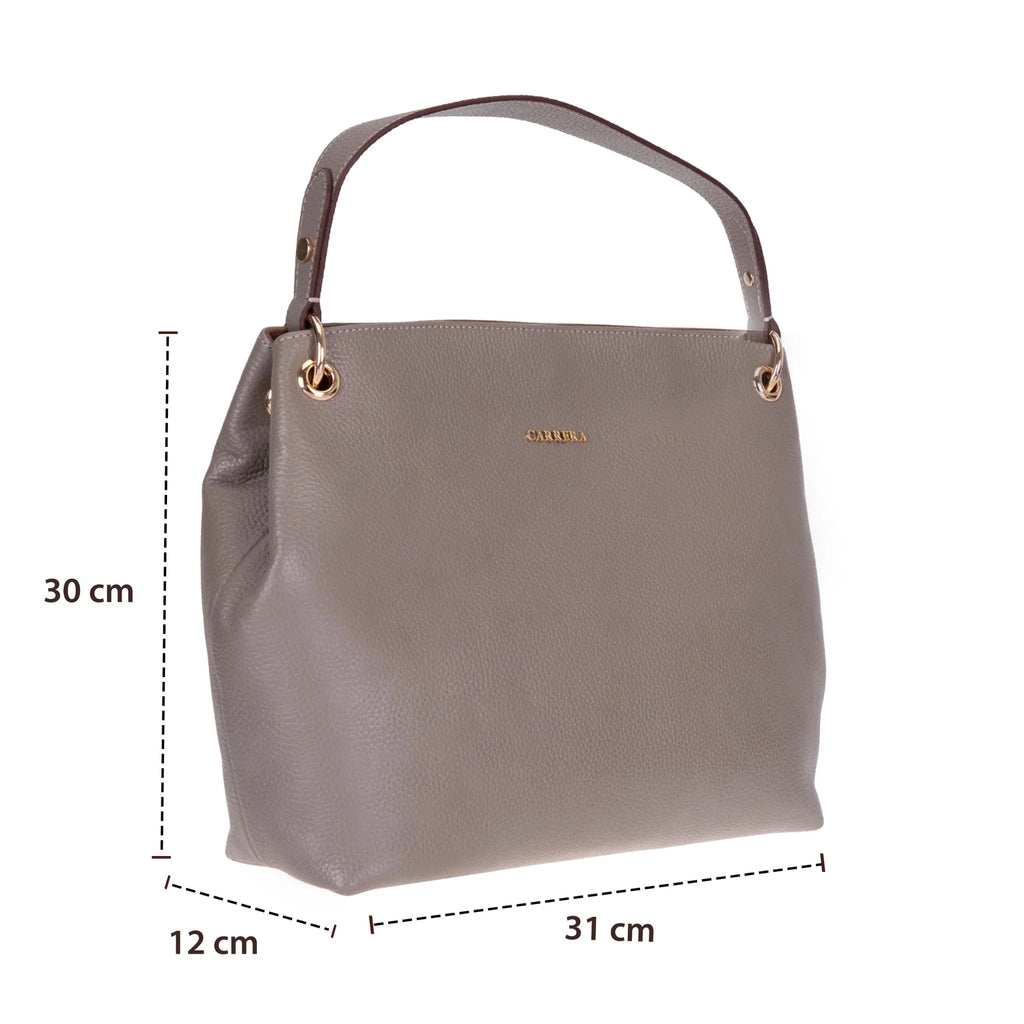 Carrera Calivra Women's Leather Bag – Floater Leather Shoulder Bag for Everyday Elegance | Minimal & Handcrafted