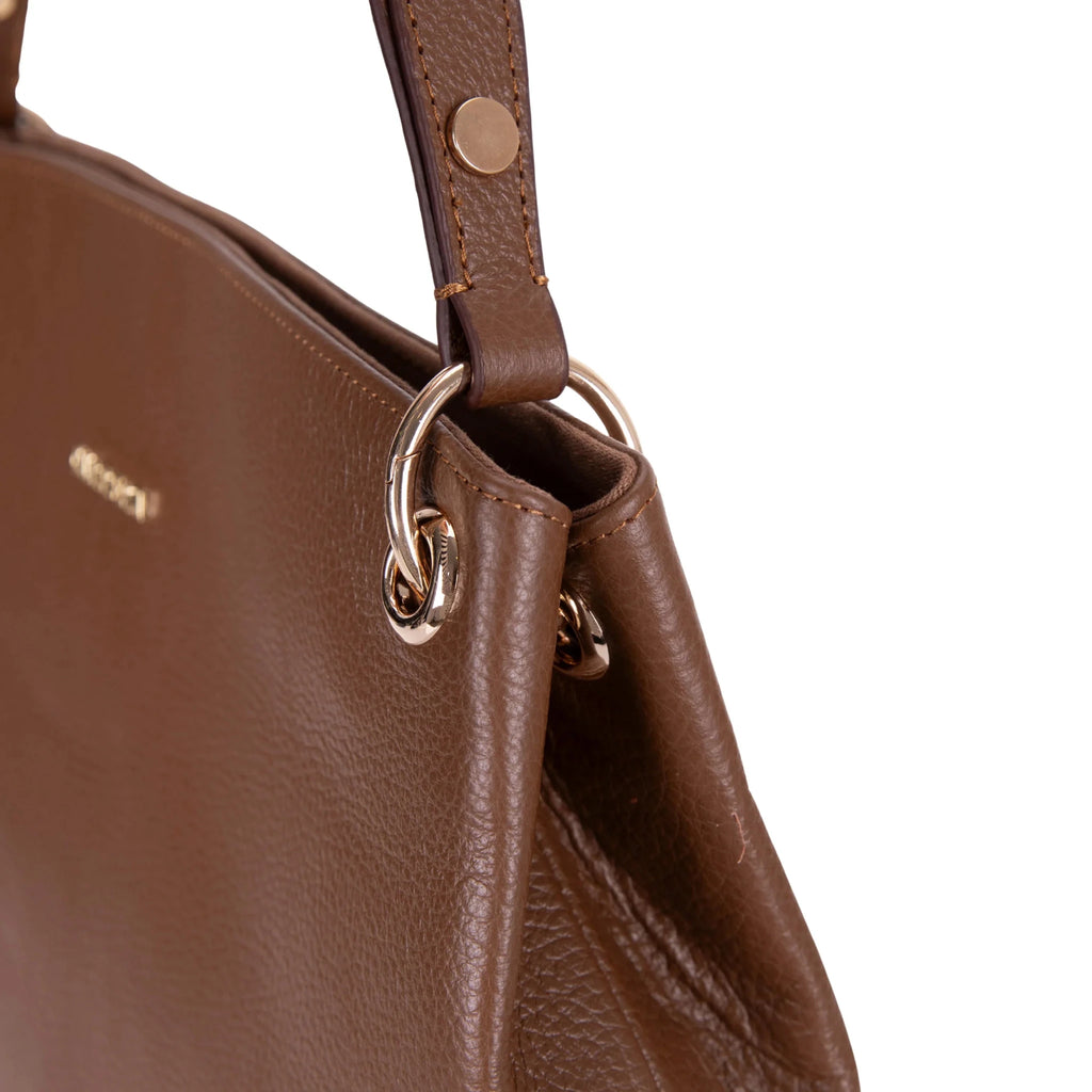 Carrera Calivra Women's Leather Bag – Floater Leather Shoulder Bag for Everyday Elegance | Minimal & Handcrafted