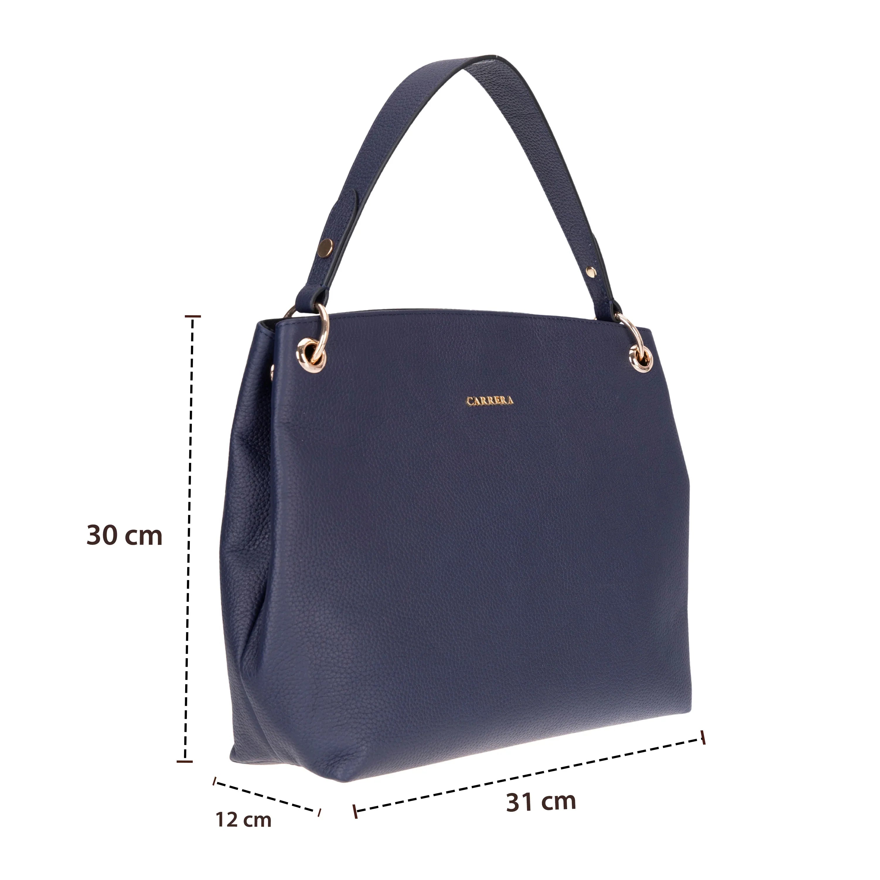 Carrera Calivra Women's Leather Bag – Floater Leather Shoulder Bag for Everyday Elegance | Minimal & Handcrafted