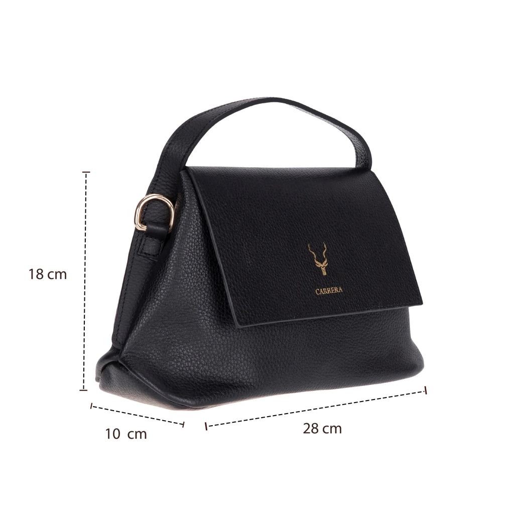 Carrera Arvelia Women’s Leather Bag – Floater Leather Shoulder & Top Handle Bag for Everyday Elegance | Minimal & Handcrafted