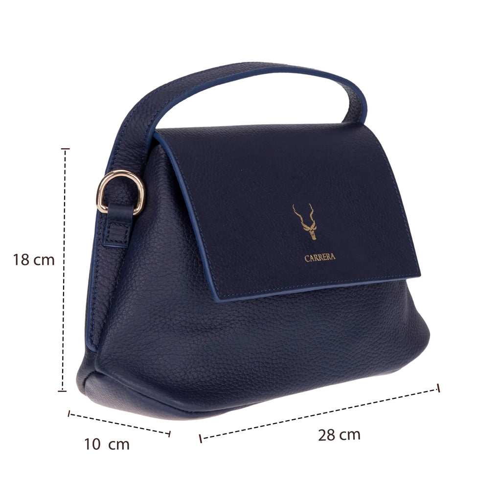 Carrera Arvelia Women’s Leather Bag – Floater Leather Shoulder & Top Handle Bag for Everyday Elegance | Minimal & Handcrafted