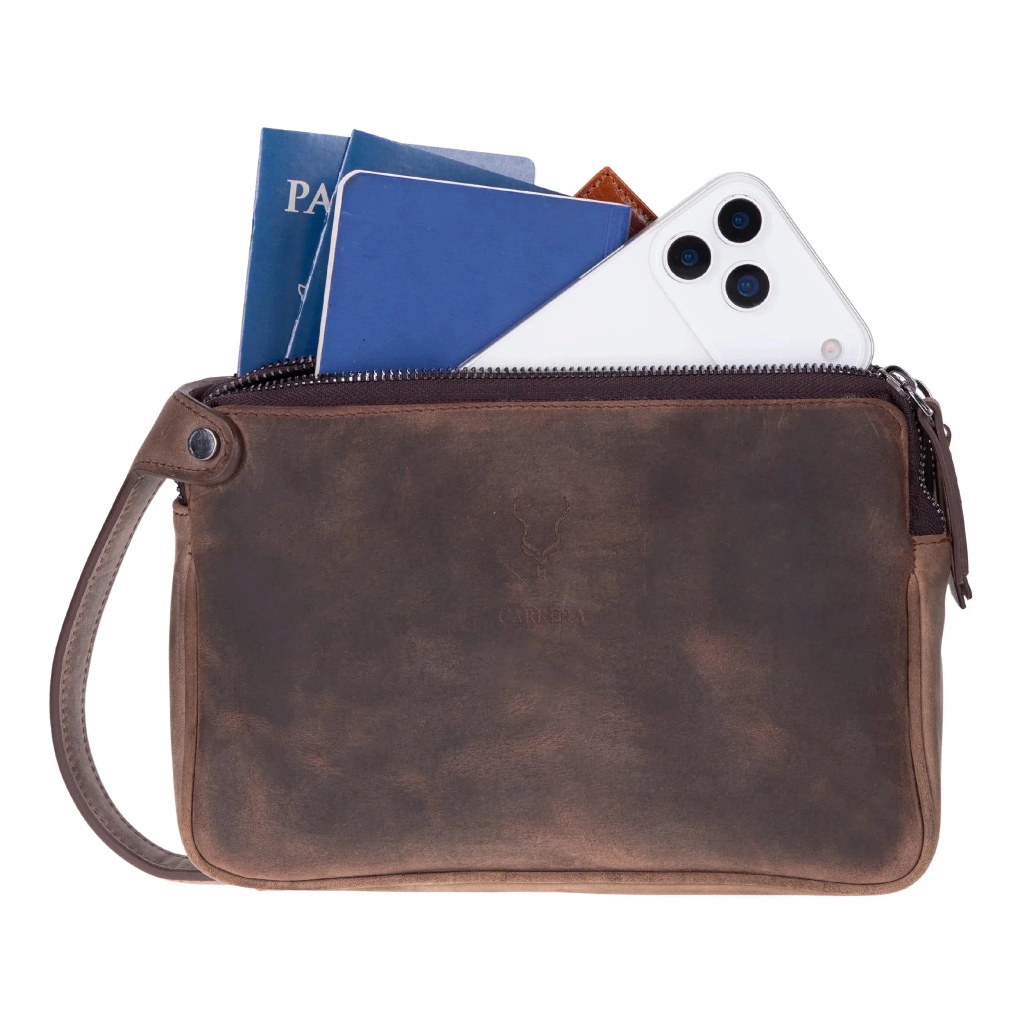 Carrera Valdiero Leather Men's Handbag
