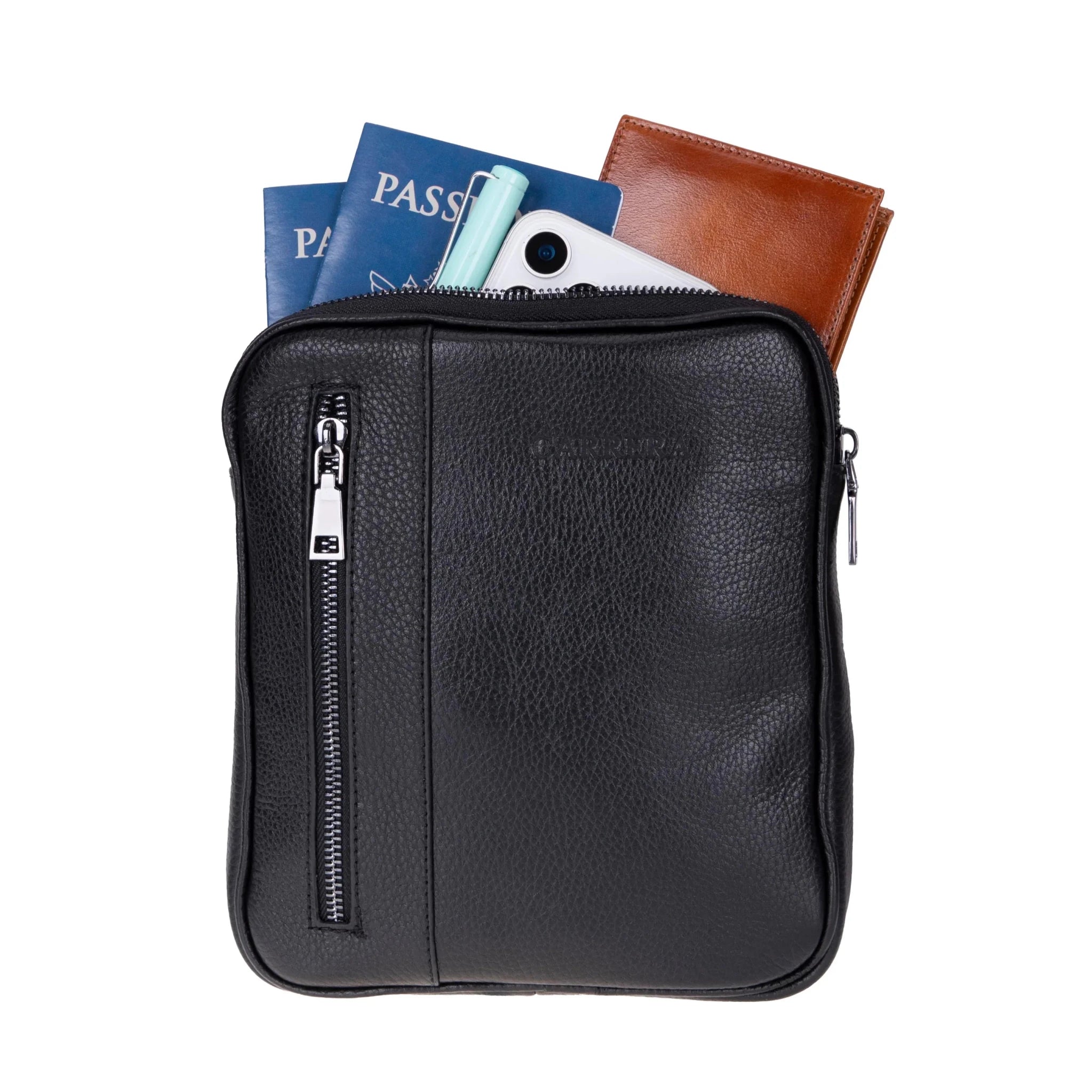 Carrera Torrenzio Leather Men's Handbag