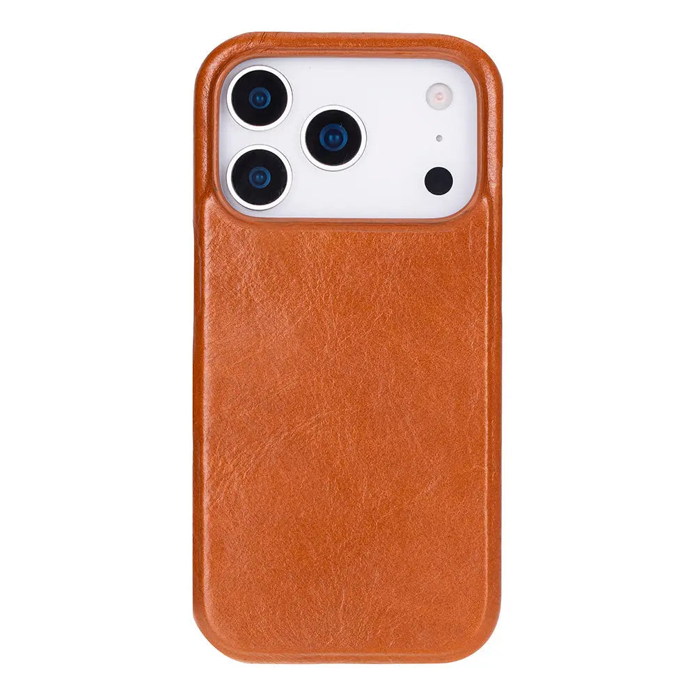 iPhone 17 Pro Full-Grain Leather Slim Case MagSafe – Ultimate Jacket Series