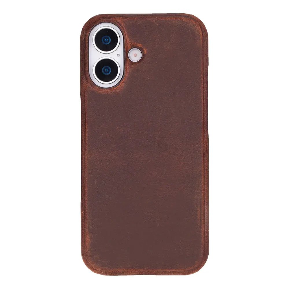 iPhone 17 Full-Grain Leather Slim Case MagSafe – Ultimate Jacket Series