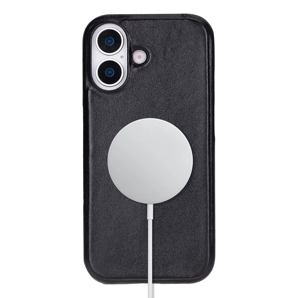 iPhone 17 Full-Grain Leather Slim Case MagSafe – Ultimate Jacket Series