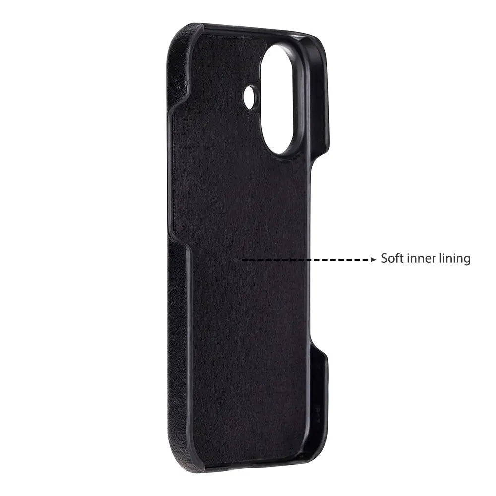 iPhone 17 Full-Grain Leather Slim Case MagSafe – Ultimate Jacket Series