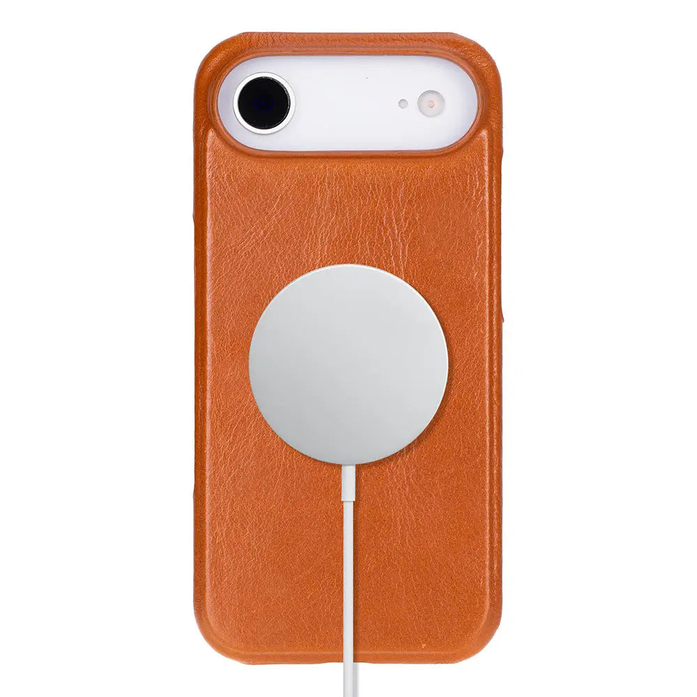 iPhone 17 Air Full-Grain Leather Slim Case MagSafe – Ultimate Jacket Series
