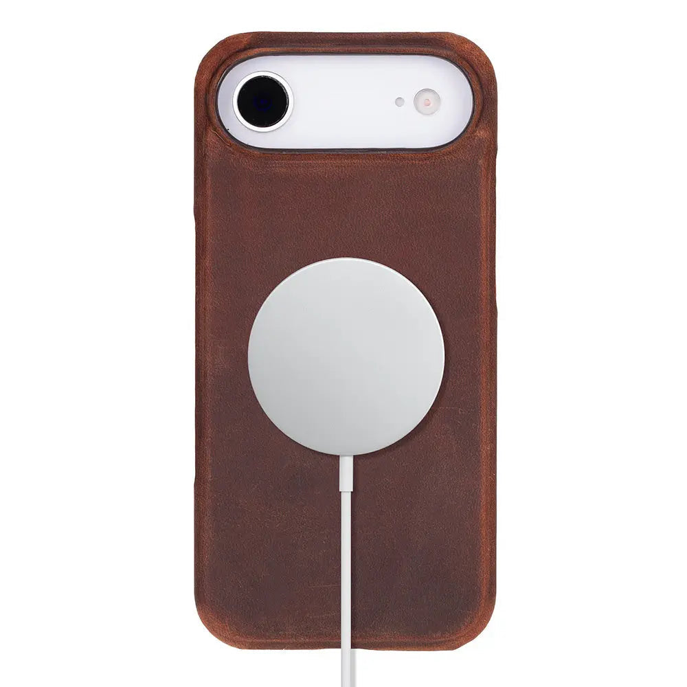 iPhone 17 Air Full-Grain Leather Slim Case MagSafe – Ultimate Jacket Series