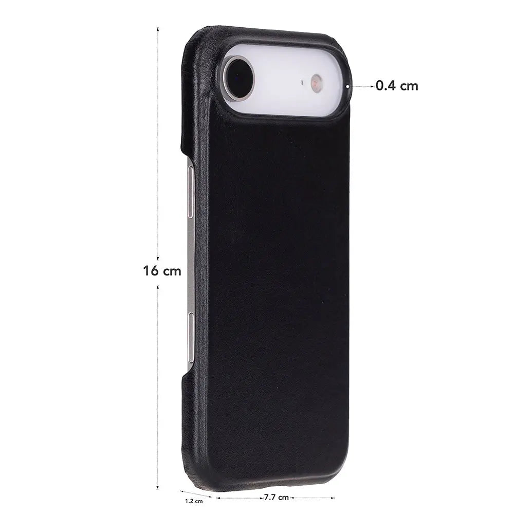 iPhone 17 Air Full-Grain Leather Slim Case MagSafe – Ultimate Jacket Series