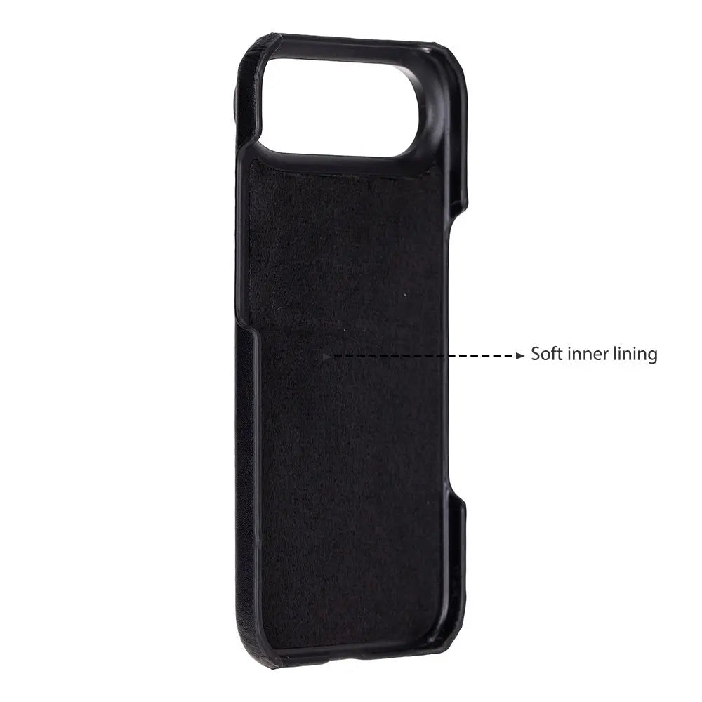 iPhone 17 Air Full-Grain Leather Slim Case MagSafe – Ultimate Jacket Series