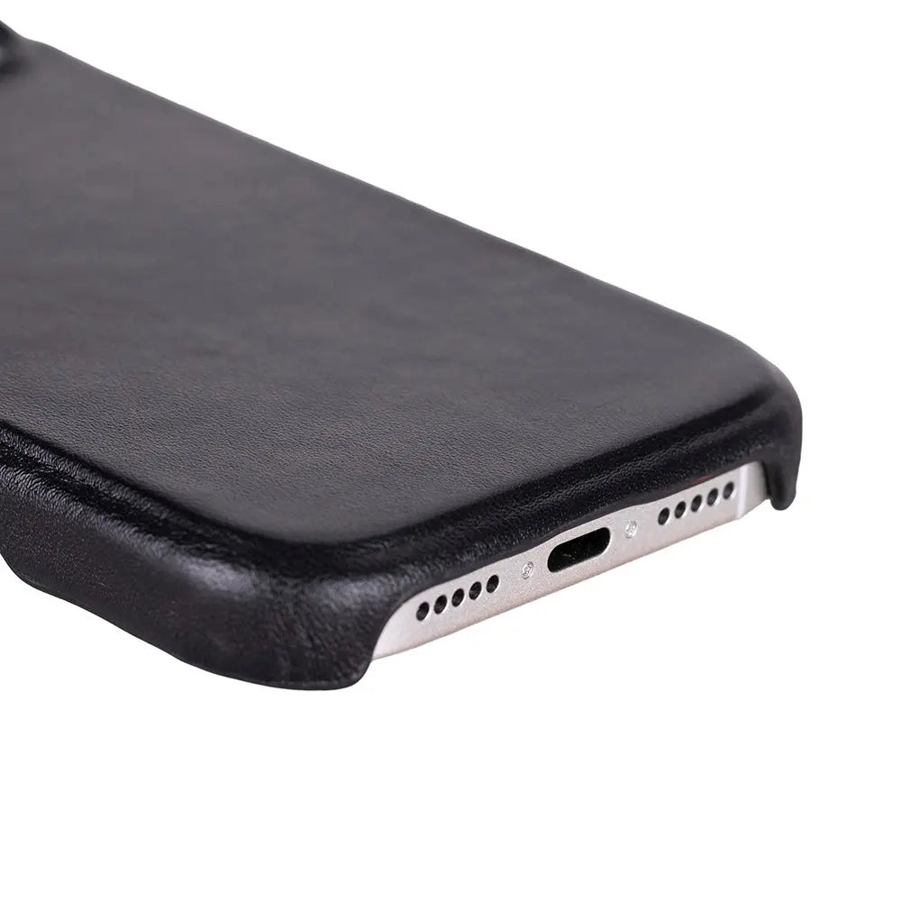 iPhone 17 Full-Grain Leather Slim Case MagSafe – Ultimate Jacket Series