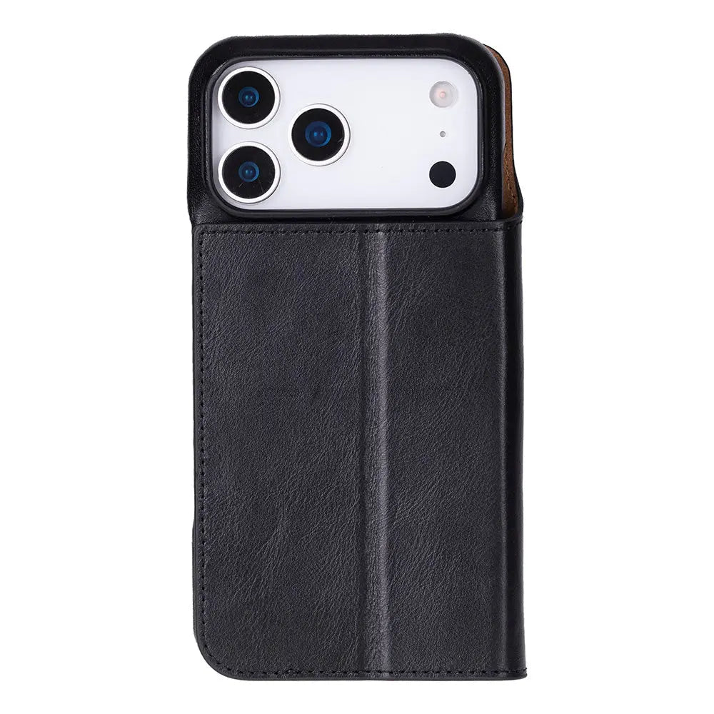 iPhone 17 Pro Max Genuine Leather Folio Case – Sonat Series