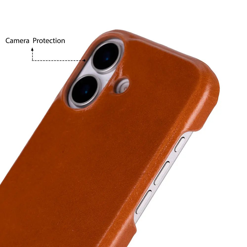 iPhone 17 Full-Grain Leather Slim Case MagSafe – Ultimate Jacket Series