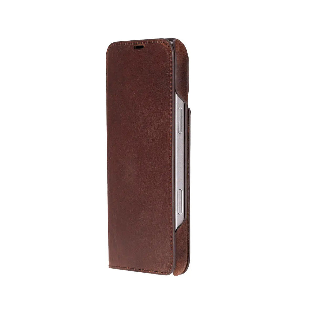iPhone 17 Pro Genuine Leather Folio Case – Sonat Series