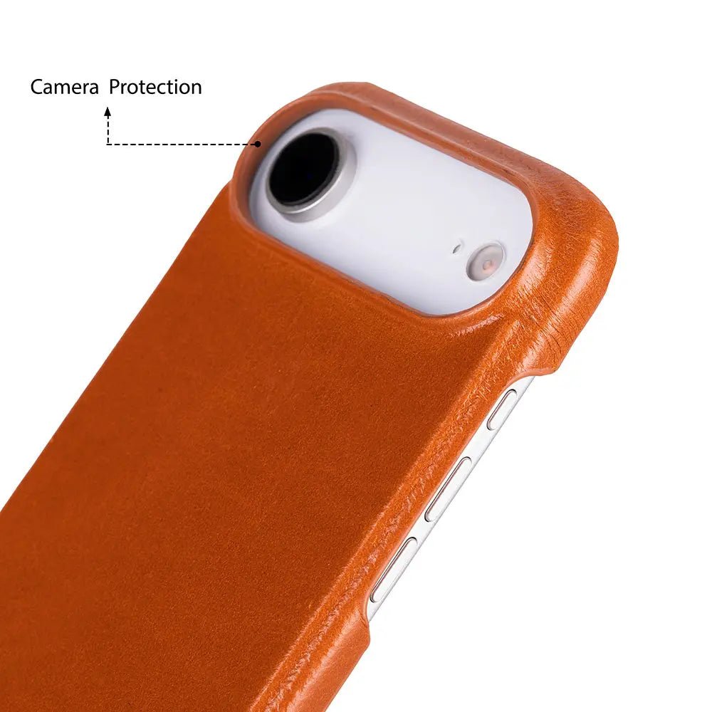 iPhone 17 Air Full-Grain Leather Slim Case MagSafe – Ultimate Jacket Series
