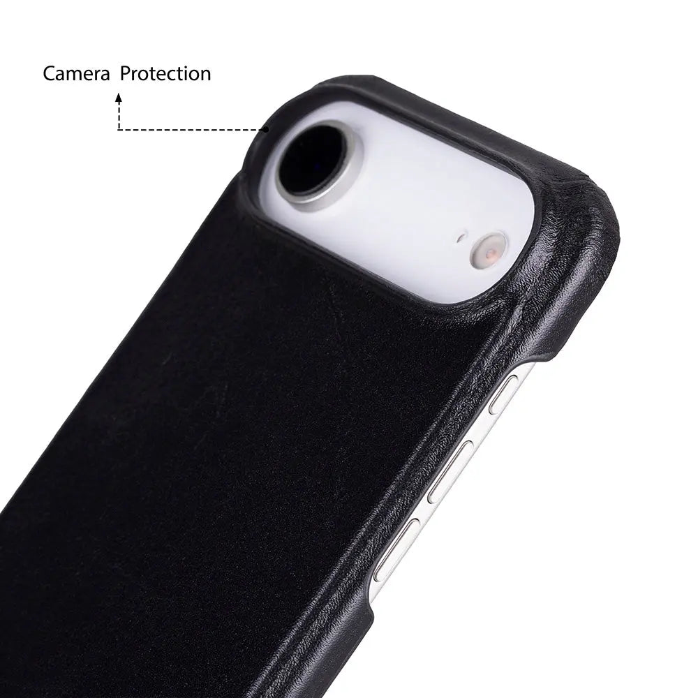 iPhone 17 Air Full-Grain Leather Slim Case MagSafe – Ultimate Jacket Series