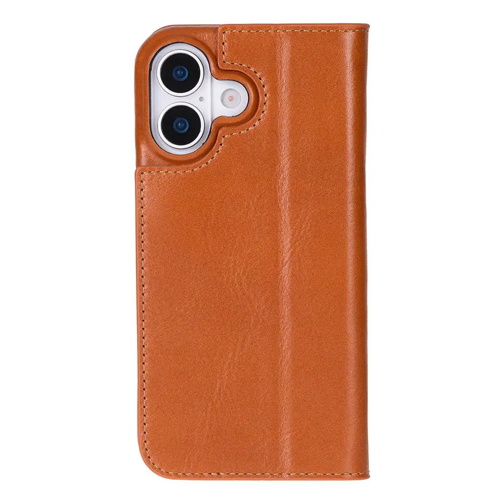 iPhone 17 Genuine Leather Folio Case – Sonat Series