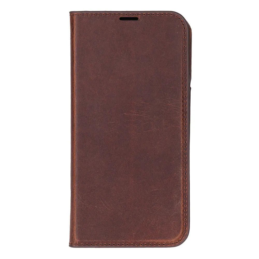 iPhone 17 Genuine Leather Folio Case – Sonat Series