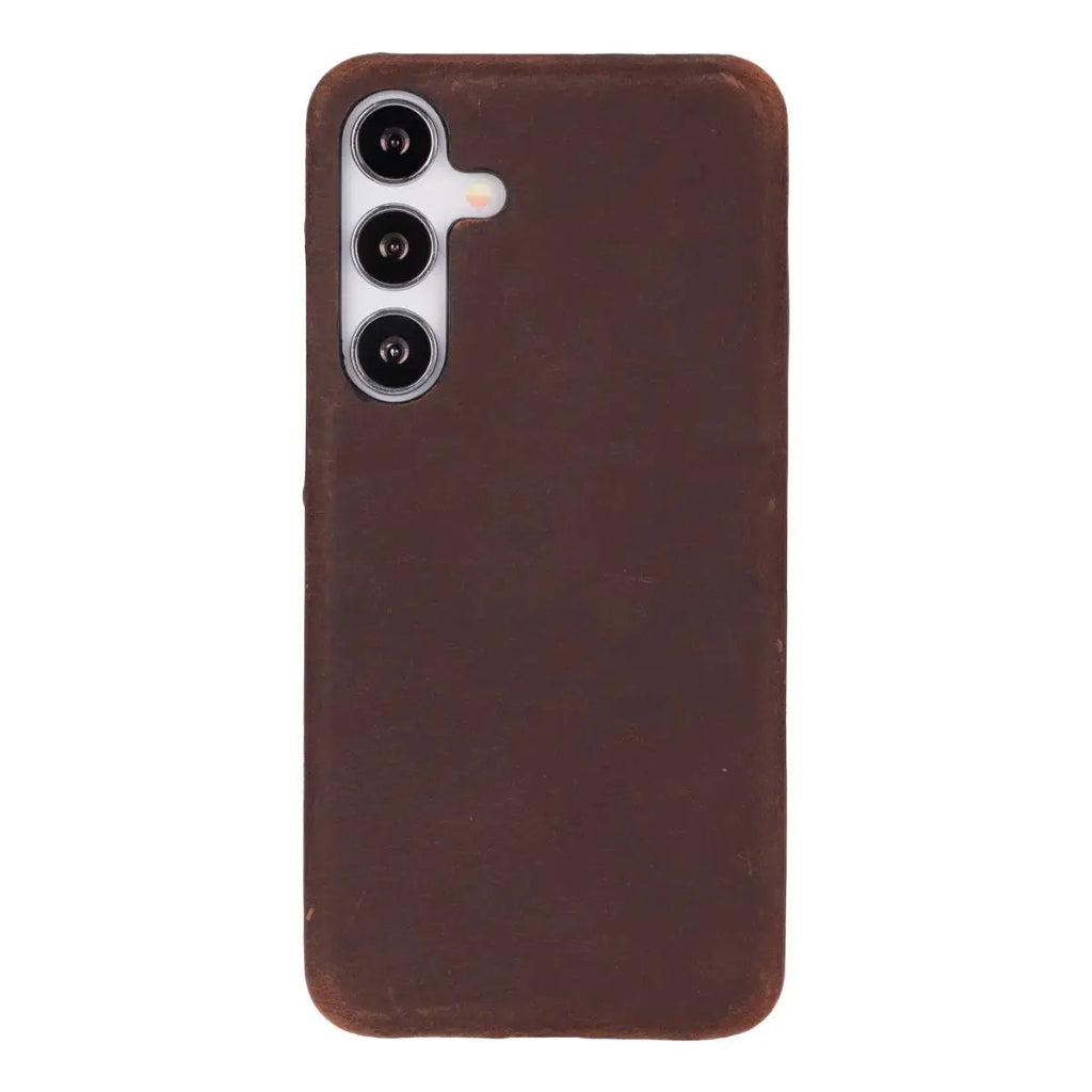 Samsung Galaxy S25 Plus Full-Grain Leather Slim Case MagSafe – Ultimate Jacket