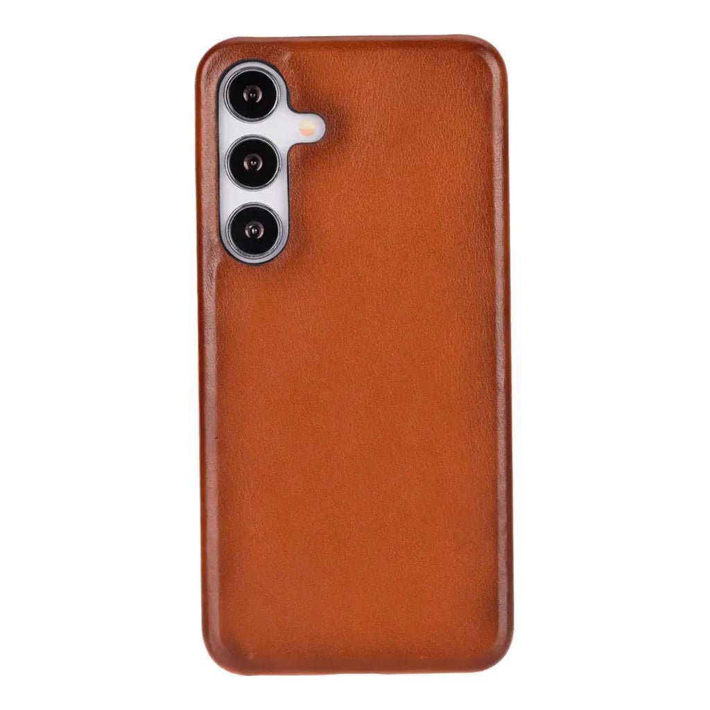 Samsung Galaxy S25 Full-Grain Leather Slim Case MagSafe – Ultimate Jacket