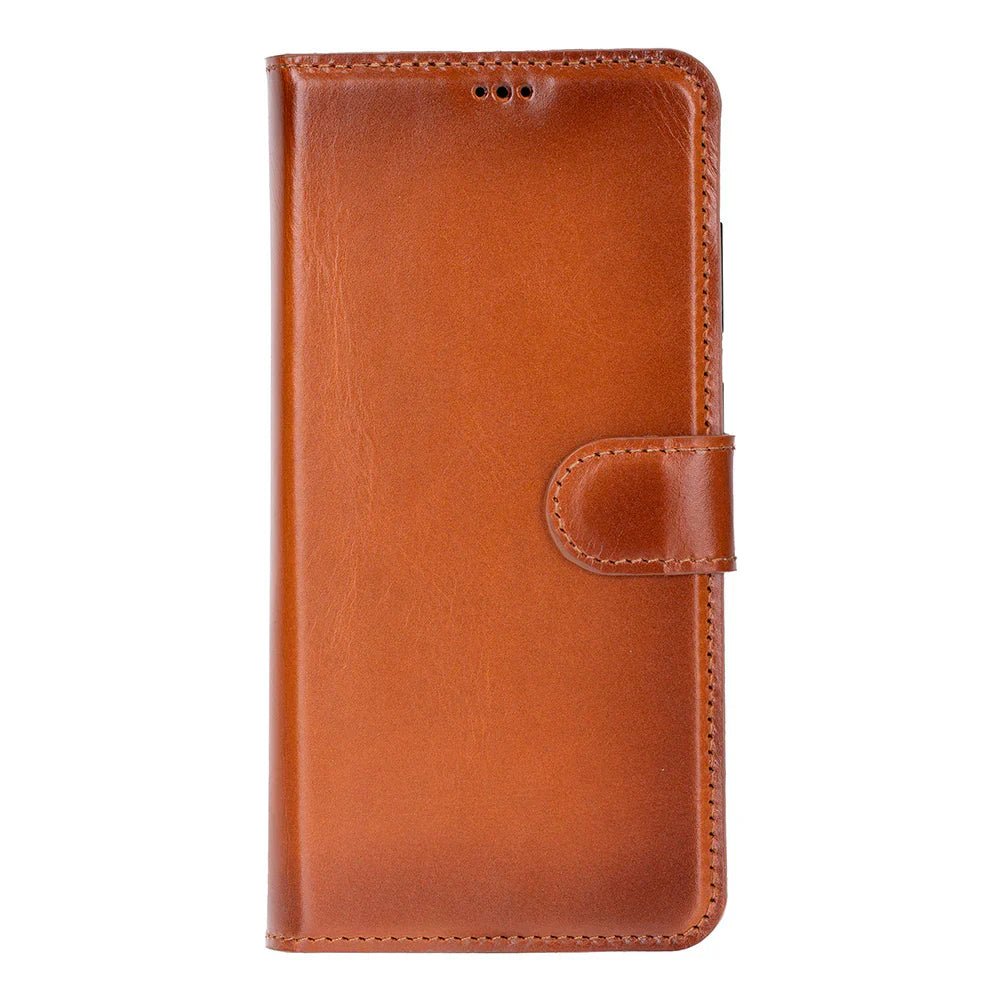 Magic Samsung Galaxy S26 Ultra Detachable Leather Wallet Case – Genuine Leather Phone Case for Everyday Carry | Minimal & Handcrafted