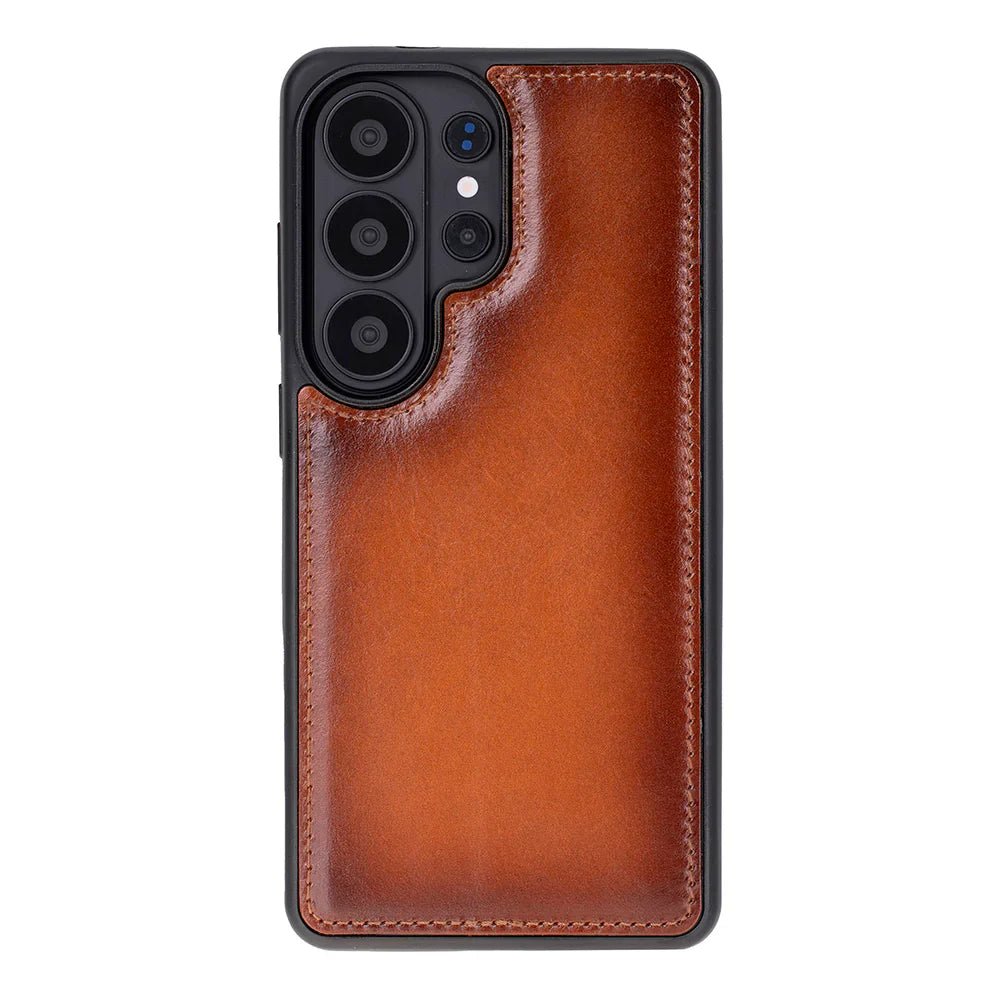 Magic Samsung Galaxy S26 Ultra Detachable Leather Wallet Case – Genuine Leather Phone Case for Everyday Carry | Minimal & Handcrafted