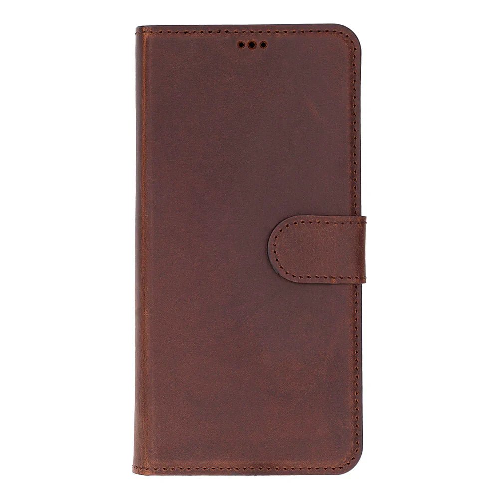 Magic Samsung Galaxy S26 Ultra Detachable Leather Wallet Case – Genuine Leather Phone Case for Everyday Carry | Minimal & Handcrafted