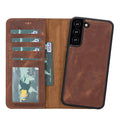 Samsung Galaxy S22 Leather Wallet Case Detachable RFID – Magic