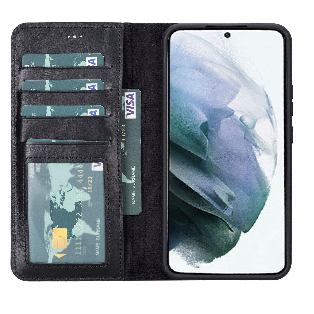 Samsung Galaxy S23 Leather Wallet Case Detachable RFID – Magic