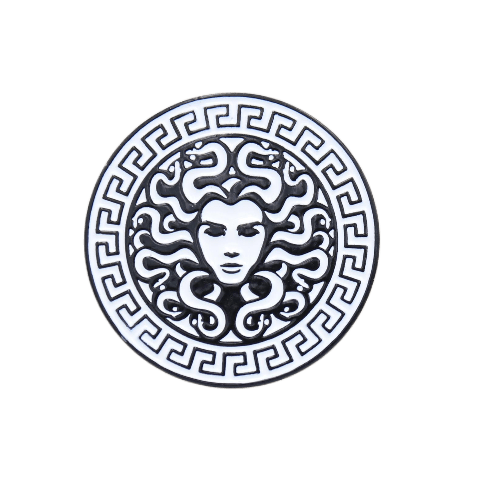 Medusa Enamel Pin - Greek Mythology Feminist Witch Lapel Pin
