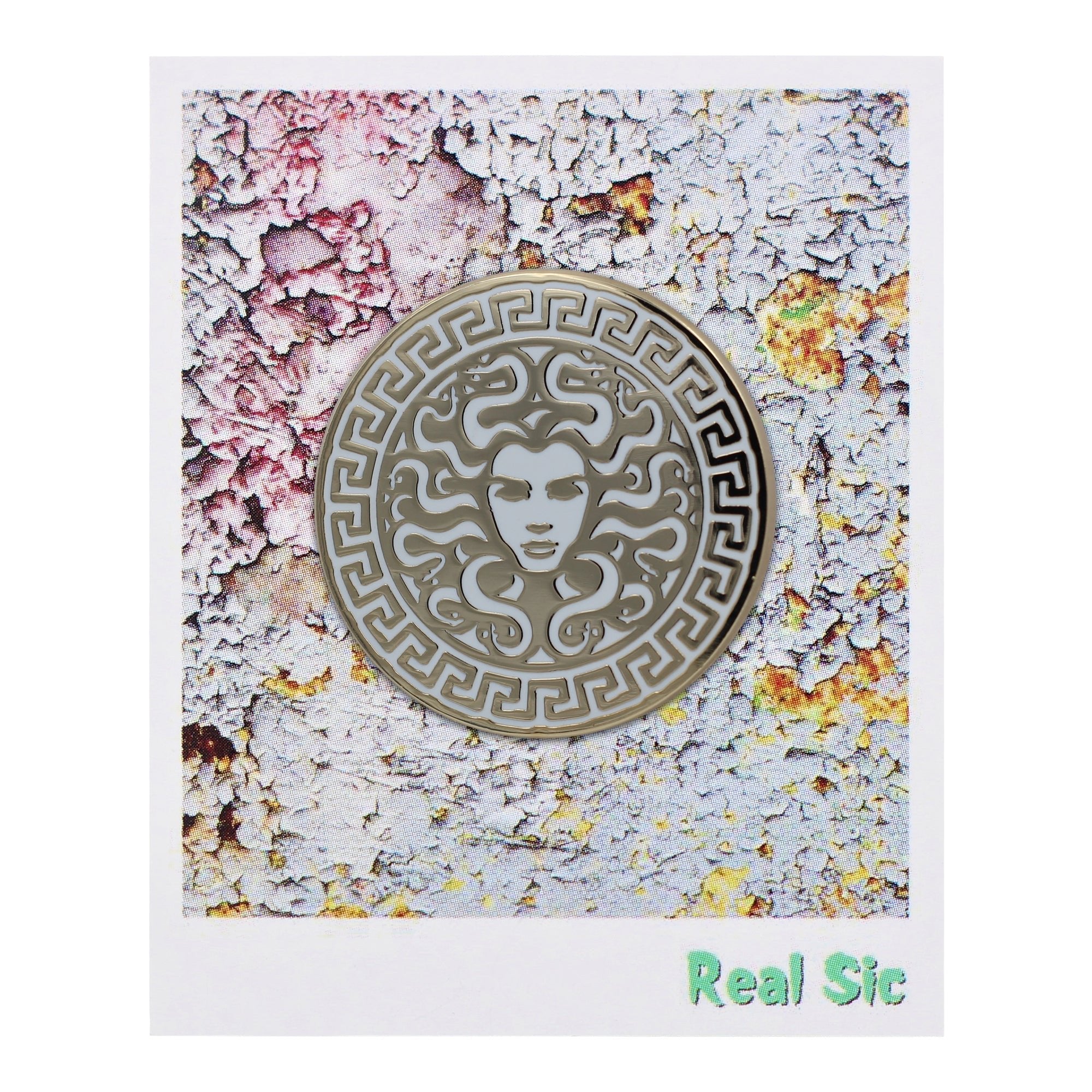 Medusa Enamel Pin - Greek Mythology Feminist Witch Lapel Pin